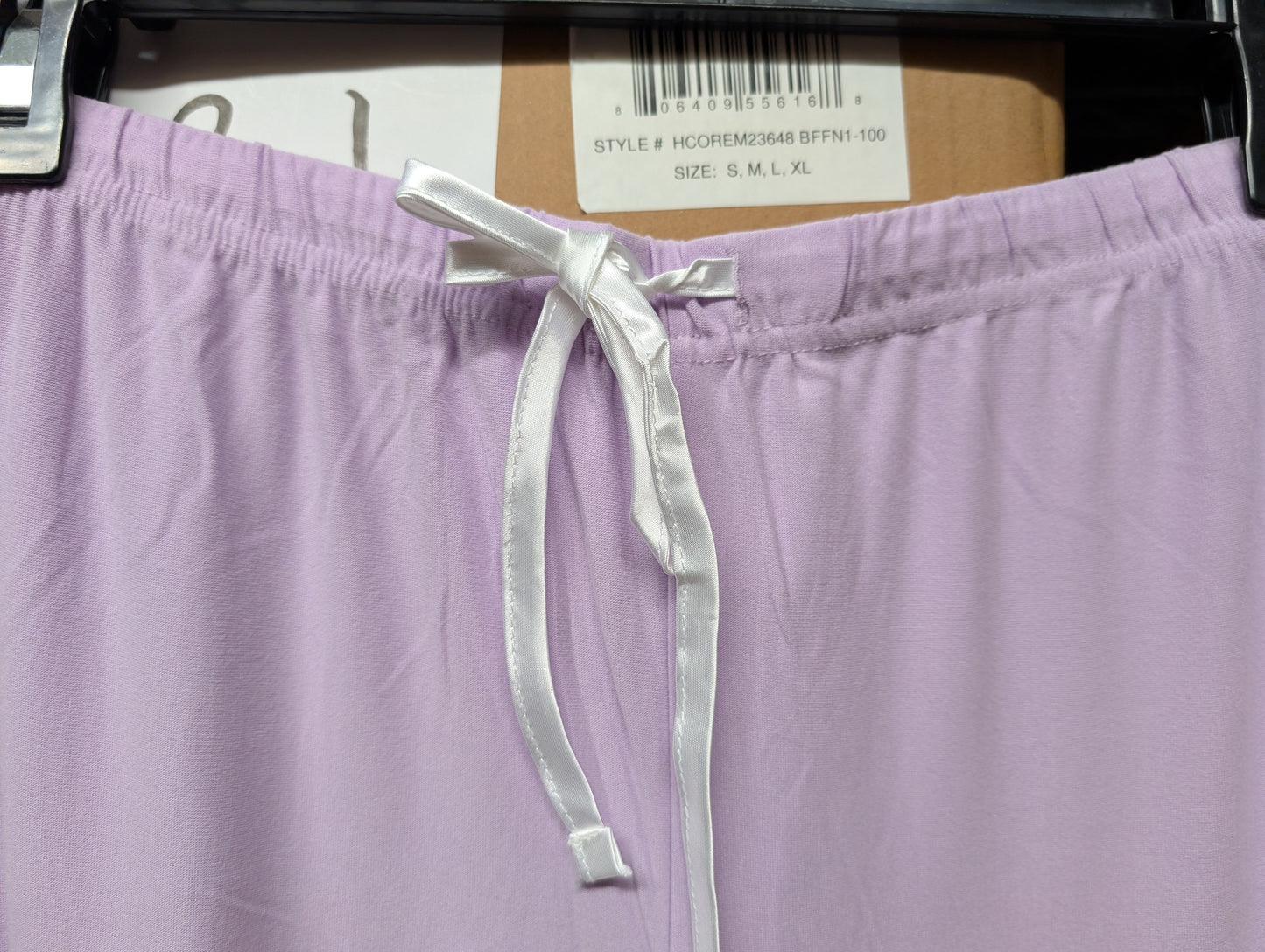 PJ Couture 82808 Women's Two Piece Pants Top Notch Long Sleeve Shirt Pajamas Lavender (Pick Size Small - XL)