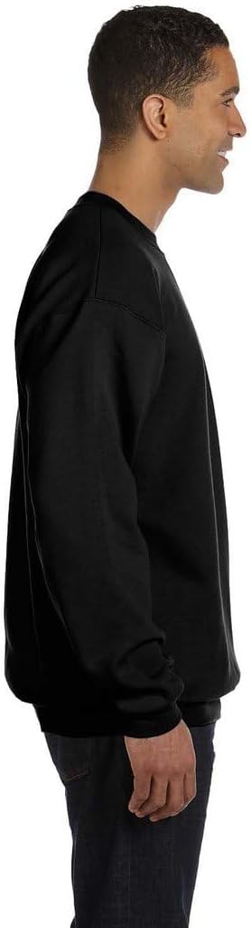 Champion S600 Men's Authentic Eco Fleece Crewneck Sweatshirt Black (Pick Size)