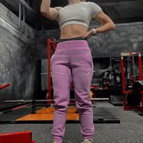 Champion ML777 Women's Life Reverse Weave Joggers Bold Lilac (Pick Size)