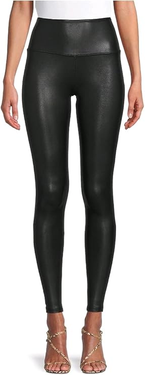 Time and Tru Women's Faux Leather Leggings Black (Pick Size)