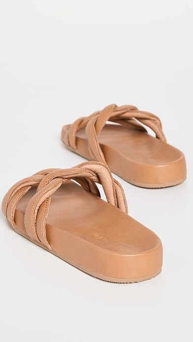 Madewell ND961 Women's The Walker Slide Sandal Desert Camel (Pick Size)