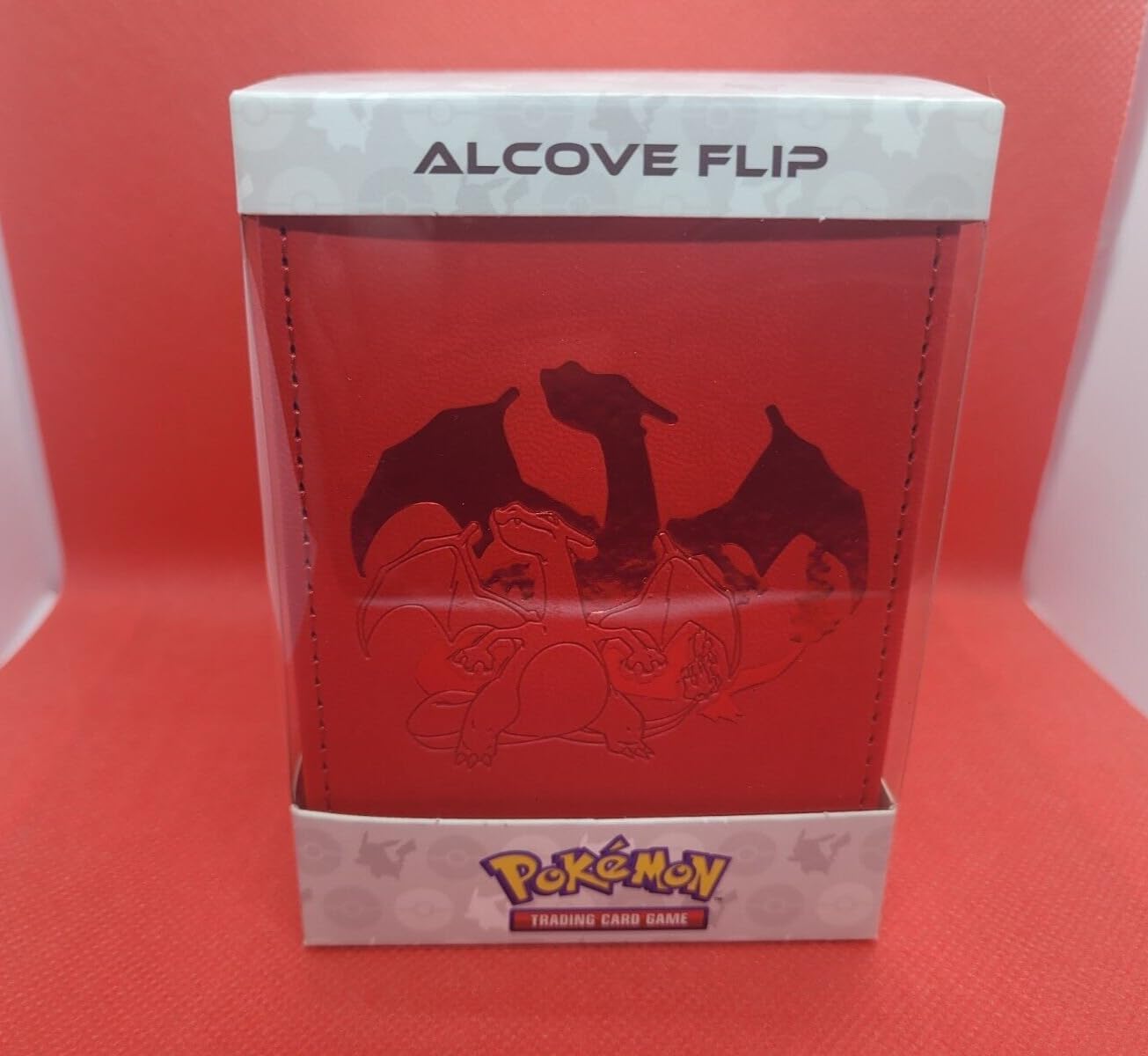 double sleeved pokemon cards Pokemon Ultra Pro Elite Series Charizard Alcove Flip Deck Box