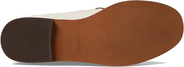 Madewell NJ256 Women's The Nye Penny Loafer In Leather Pale Oyster (Pick Size)
