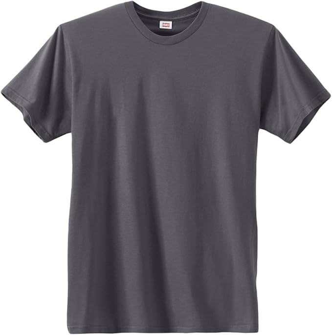 $2 Tee Hanes 4980 Mens Nano T-Shirt Smoke Gray Size 2XL (Pickup Only)