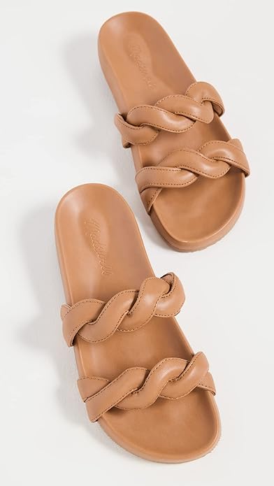 Madewell ND961 Women's The Walker Slide Sandal Desert Camel (Pick Size)