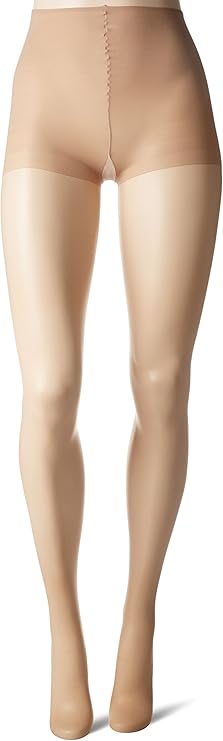 Leggs 92856 Women's Silken Mist No Roll Waistband Control Top Panty Hose Size A Nude