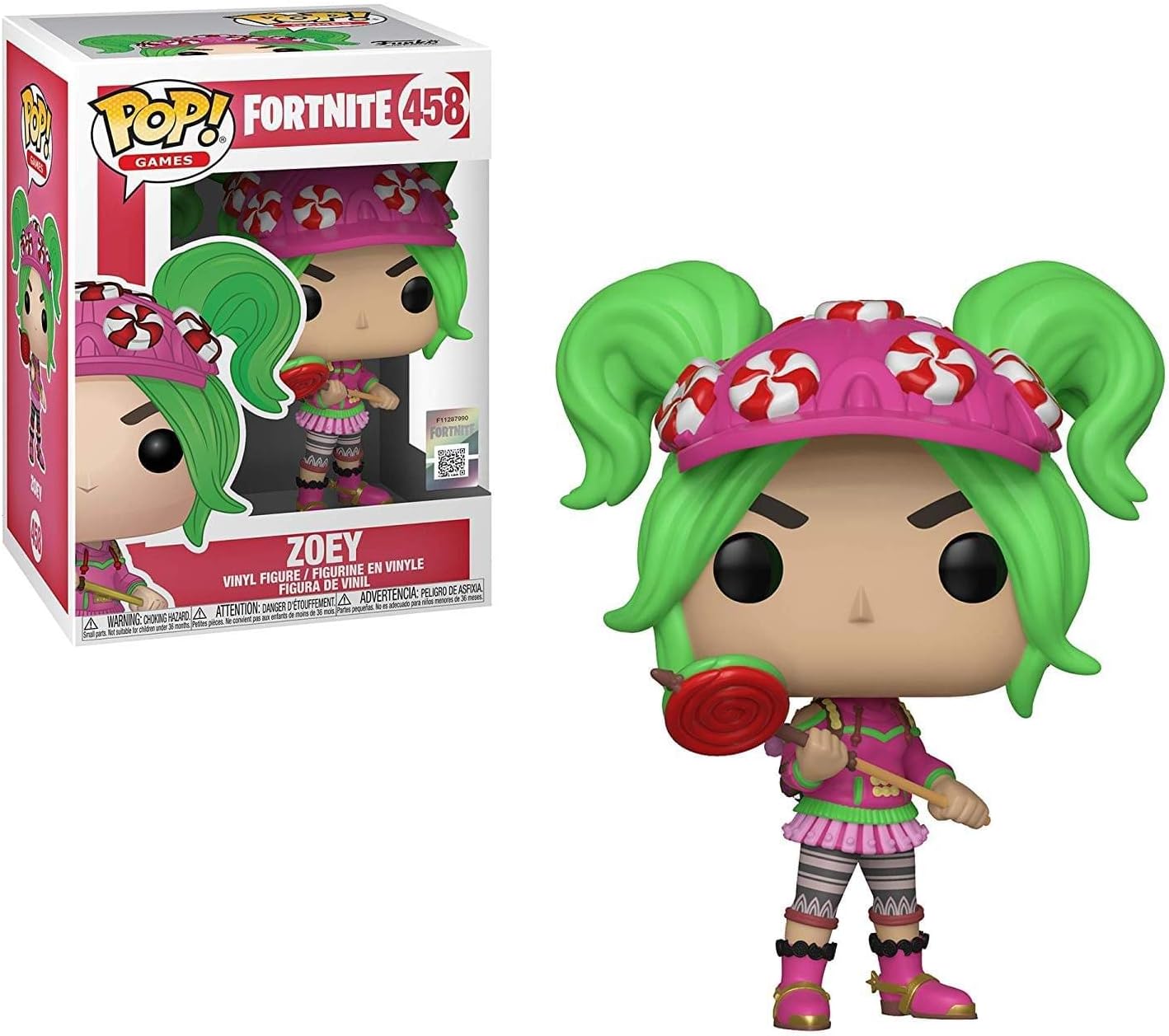 Funko Pop! Games: Fortnite - Zoey, Multicolor