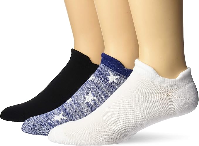 Hanes HT5L3 Men's Heel Shield No Show Socks 3-Pack Fits Shoe Sizes 6-12 (Pick Colors)