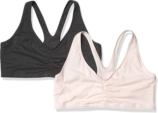 Hanes H570 Women's Cozy Seamless 2-Pack Wirefree Bra (Pick Size & Color)