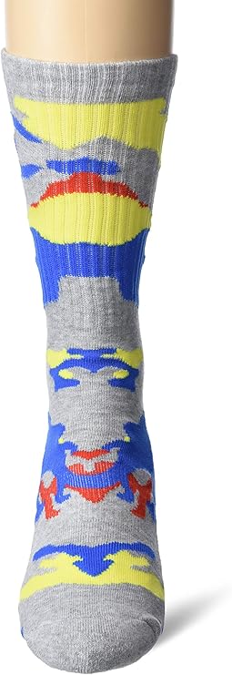 Champion A3347 Men's C-life Camo Crew Socks Fits Shoe Sizes 6-12