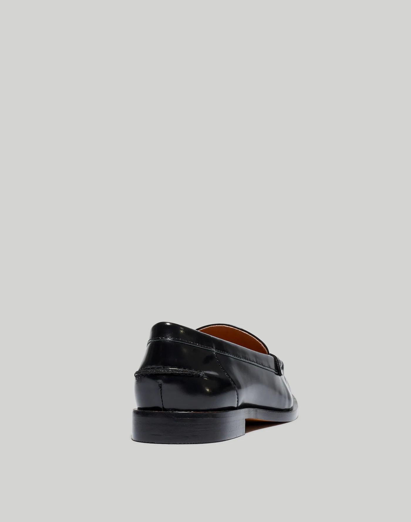 Madewell NJ255 Women's The Nye Penny Loafer In Leather True Black (Pick Size)
