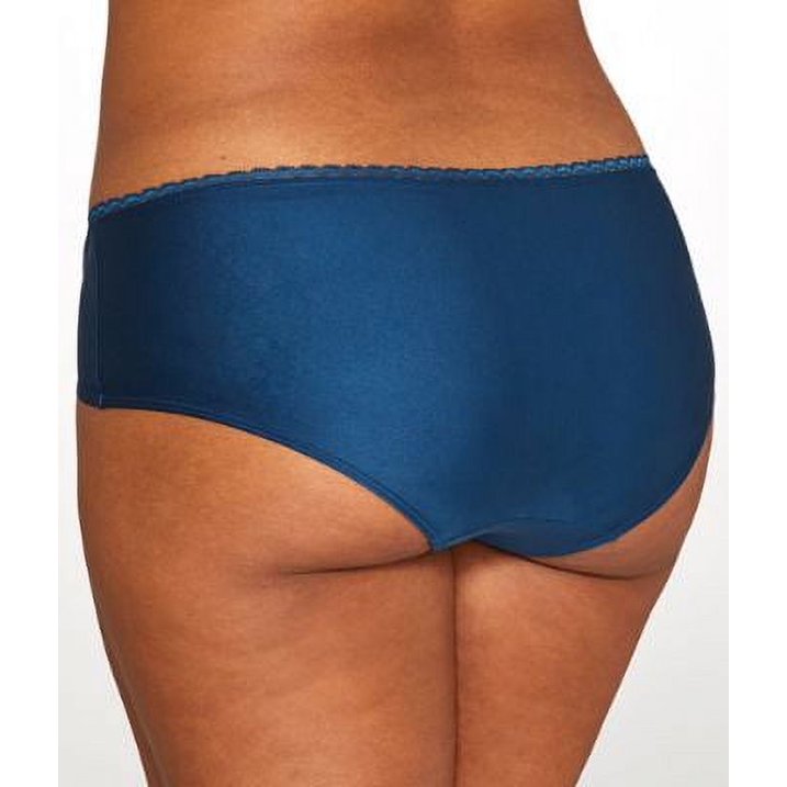 Playtex Women's Incredibly Smooth Cheeky Hipster Panties Underwear Teal 3XL 3X