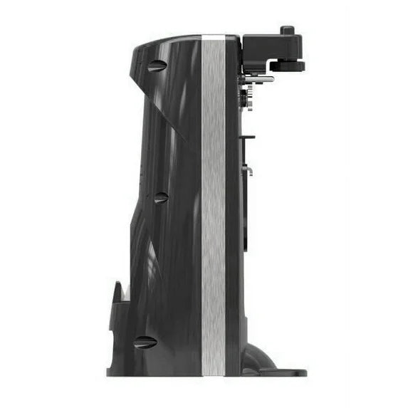 Farberware Electric Can Opener & Knife Sharpener, Bottle Opener with Removable Cutting Lever Black