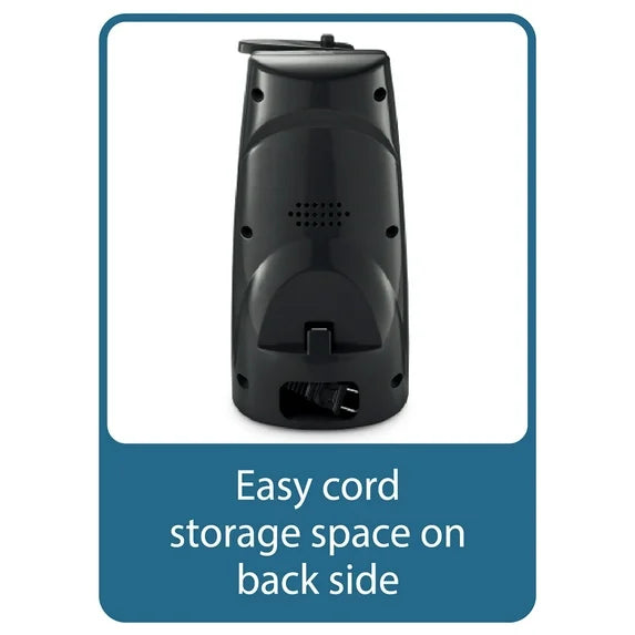 Farberware Electric Can Opener & Knife Sharpener, Bottle Opener with Removable Cutting Lever Black
