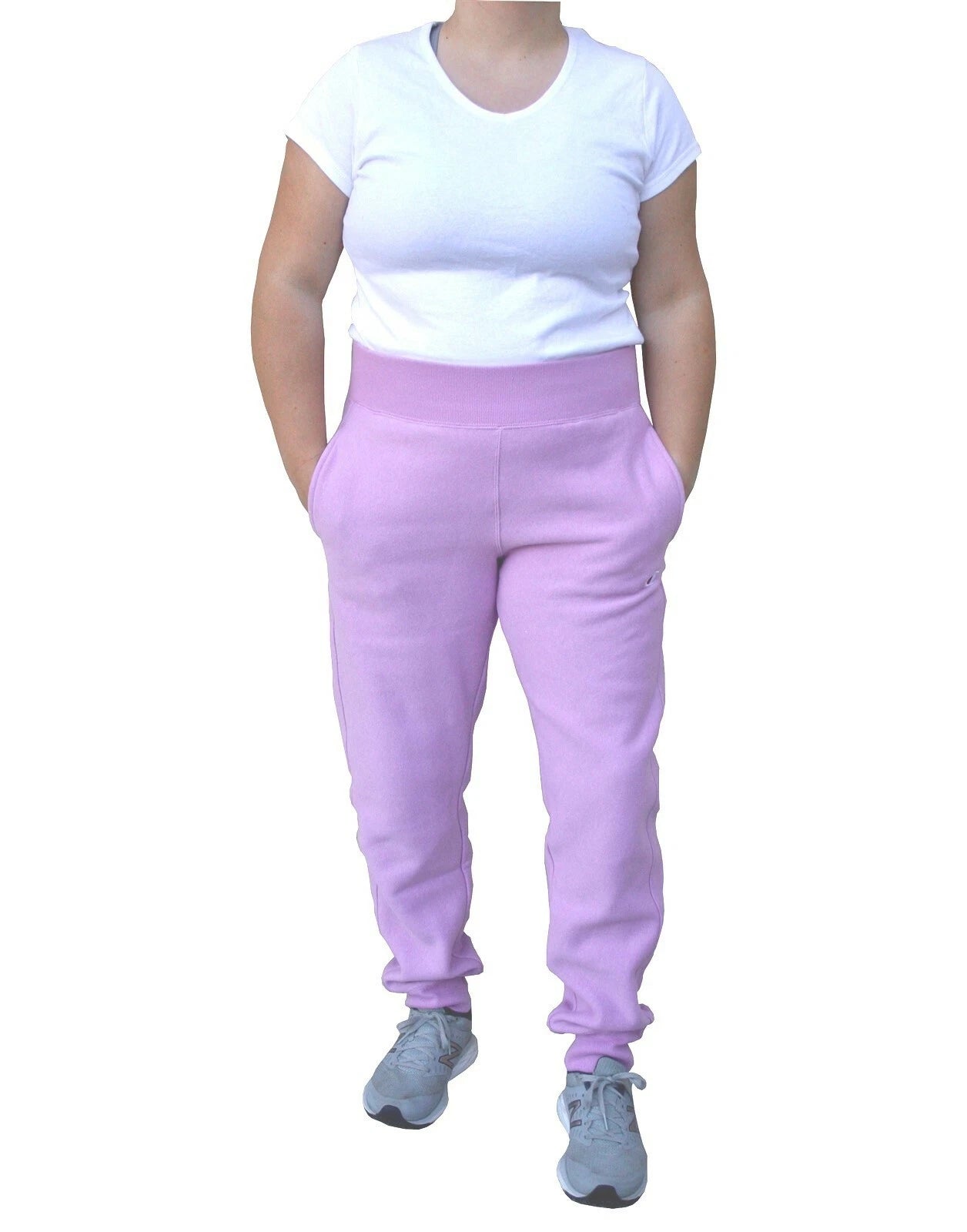 Champion ML777 Women's Life Reverse Weave Joggers Bold Lilac (Pick Size)