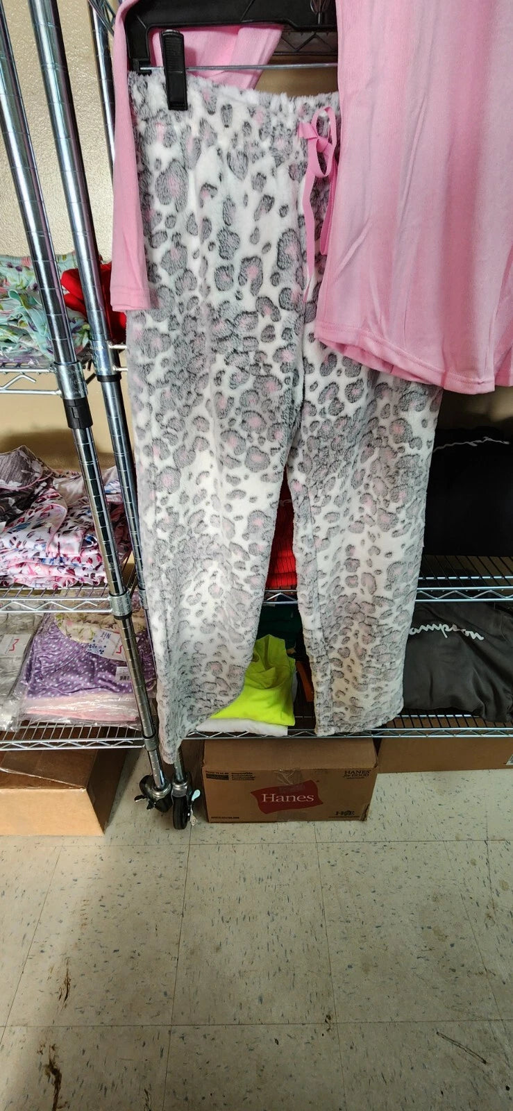 PJ Couture 83100 Women's Button Up 2-Pc Pajama Set COMFY Sleep Pants Shirt Pink "Beautiful" (Pick Size)