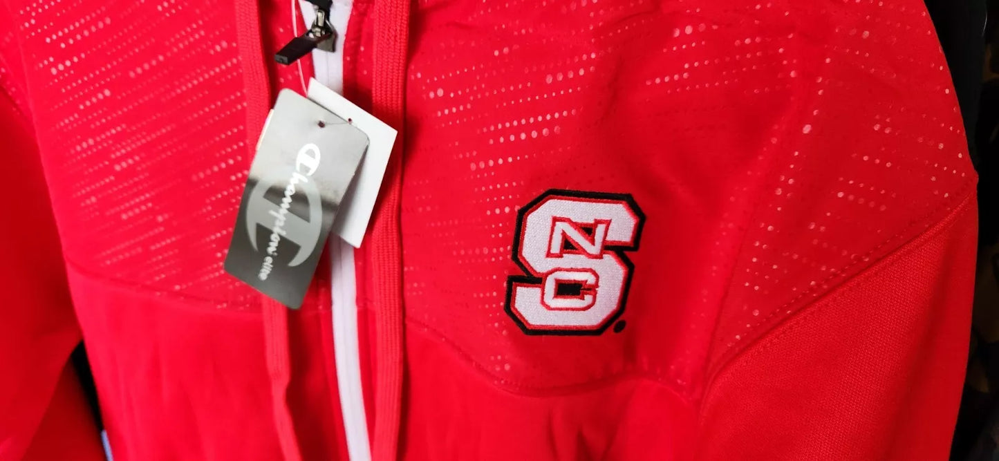 Champion Men's NC State Wolfpack Hoodie Full Zipper Zippered Jacket (Only Small & 2XL Left)
