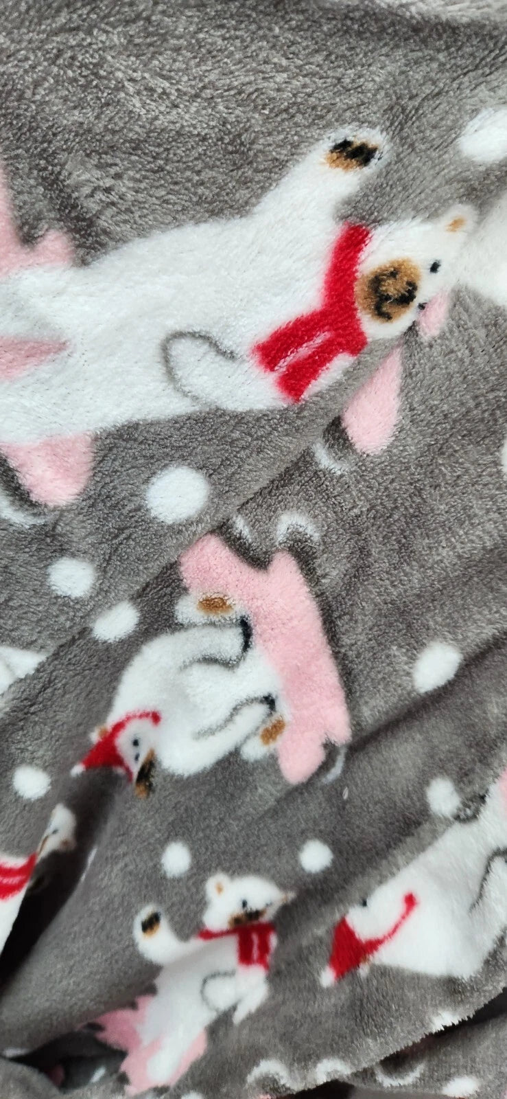 PJ Couture Women's Kimono Soft Comfy Robe Sleepwear Pajama PJ Polar Bears (Pick Size)