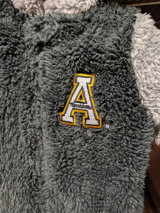 Appalachian App State Game Nap Teddy Fleece Bunting Full Zip Cozy Baby Outfit (Select Size)