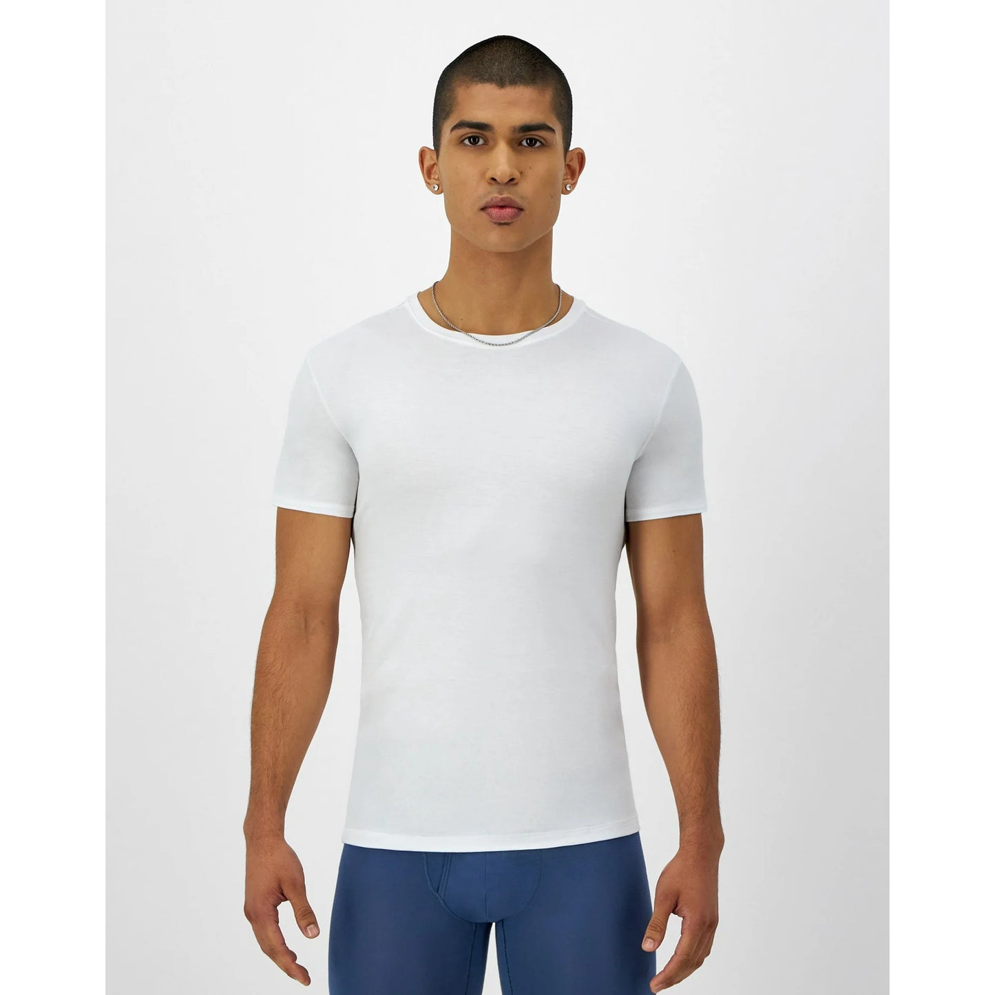 Hanes Originals Ultimate Men's SuperSoft Crewneck Undershirt White 2-Pack (Pick Size)