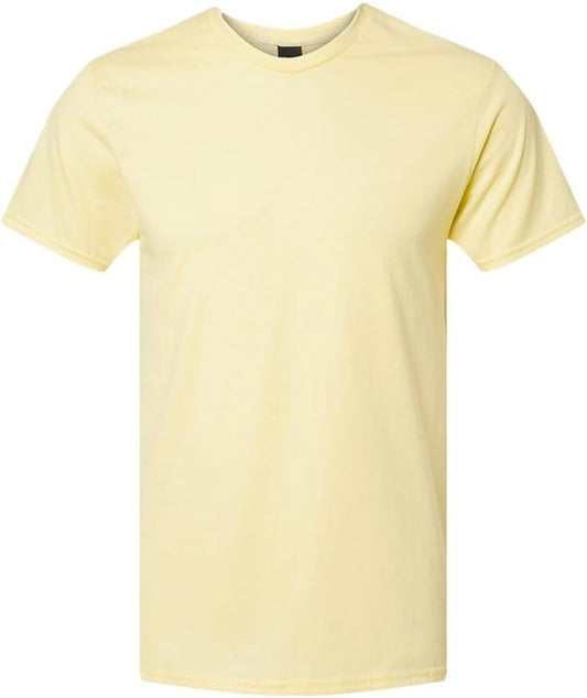 $1 Tee Hanes 4980 Mens Nano T-Shirt Lemon Heather Size 4X (Pickup Only)