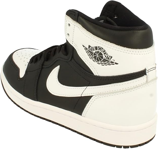 NIKE Air Jordan 1 Retro High OG Men's Shoes Black/White-White (Pick Size 9, 9.5, or 12)