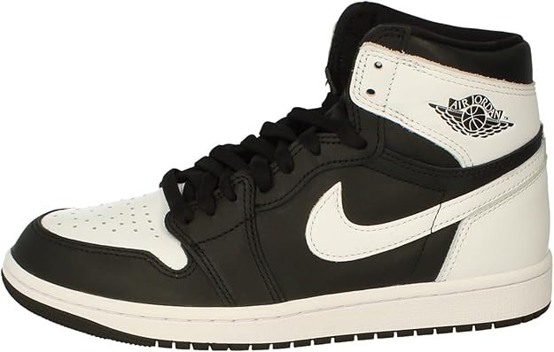 NIKE Air Jordan 1 Retro High OG Men's Shoes Black/White-White (Pick Size 9, 9.5, or 12)