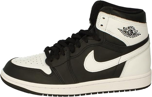 NIKE Air Jordan 1 Retro High OG Men's Shoes Black/White-White (Pick Size 9, 9.5, or 12)
