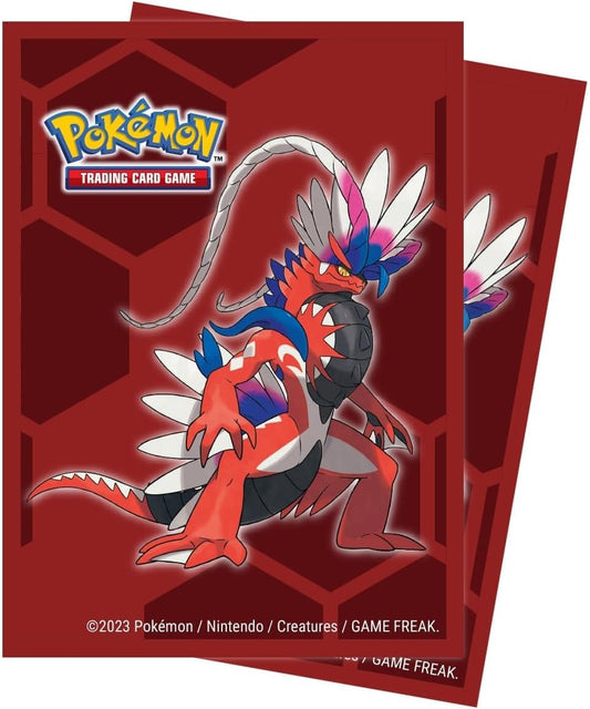 Pokémon Ultra PRO  Koraidon 65ct Deck Protector Card Sleeves