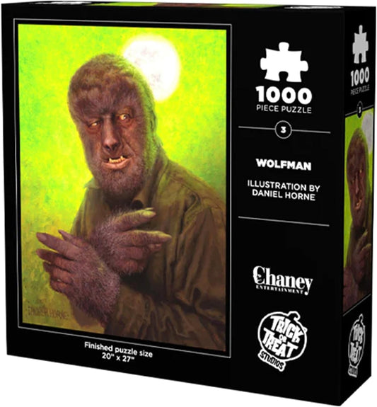 Trick or Treat Studios Universal Monsters Wolfman 1000 Piece Puzzle