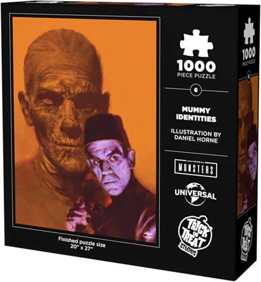 Trick or Treat Studios Universal Monsters Mummy 1000 Piece Puzzle