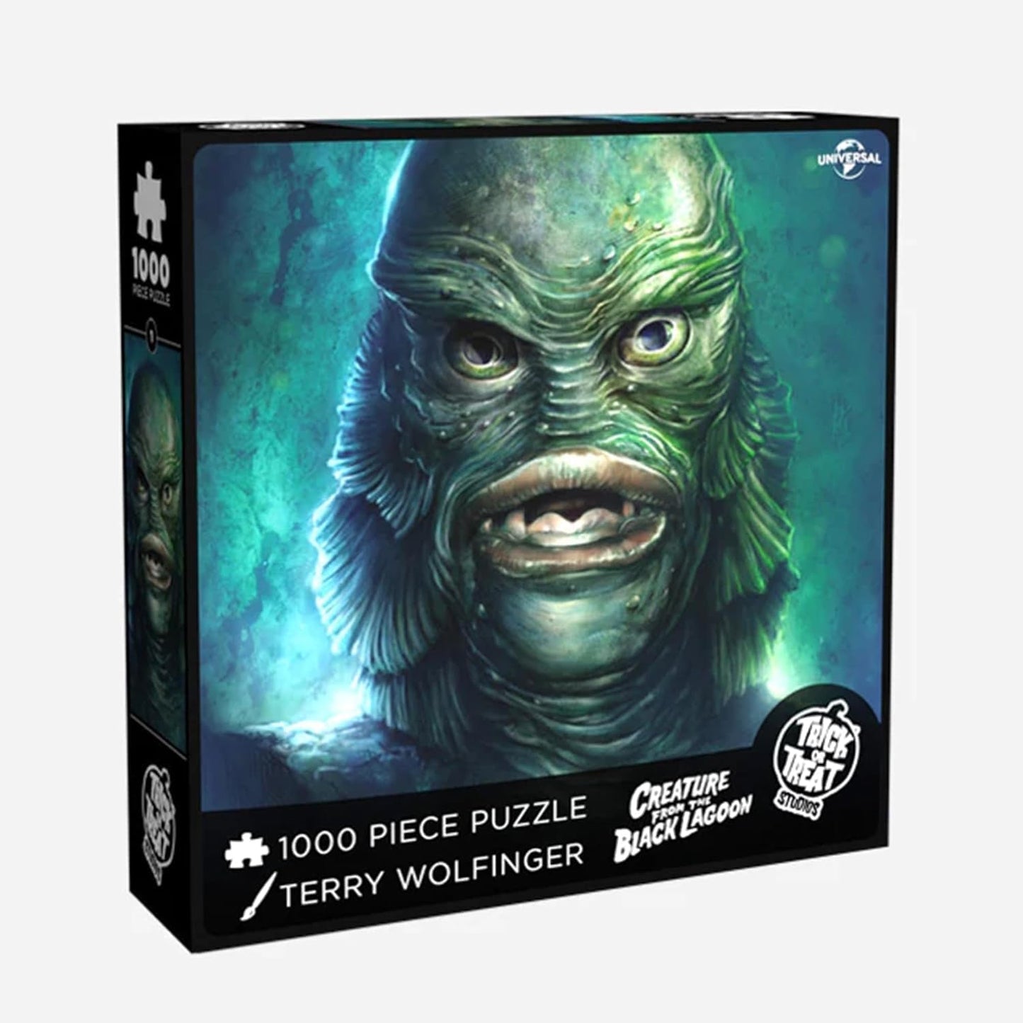 Trick Or Treat Studios Universal Monsters Creature from The Black Lagoon 1000 Piece Jigsaw Puzzle