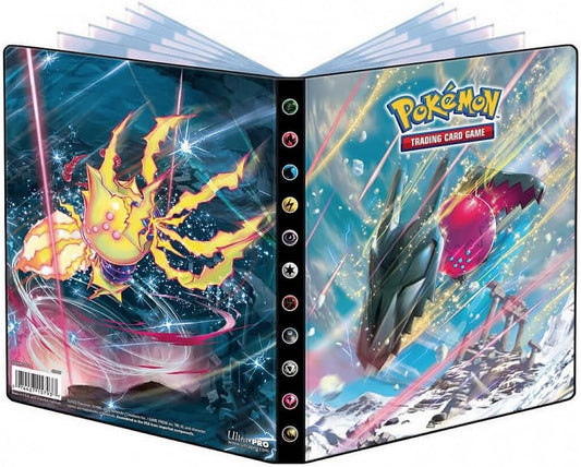 Pokémon Ultra PRO Sword & Shield 4-Pocket Portfolio Featuring Regieleki & Regidrago, Protect & Store up to 40 Standard Size Collectible Pokémon Trading Cards
