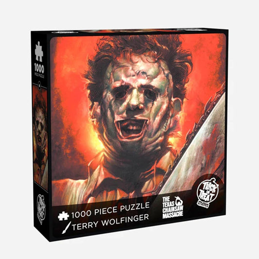 Trick Or Treat Studios Texas Chainsaw Massacre Leatherface 1000 Piece Jigsaw Puzzle