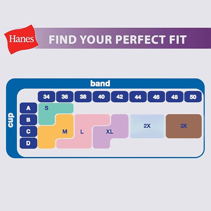Hanes H570 Women's Cozy Seamless 2-Pack Wirefree Bra (Pick Size & Color)