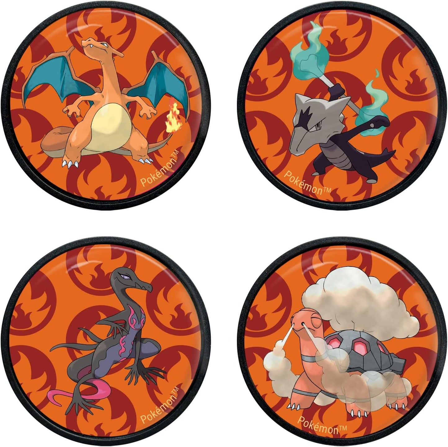 Pokemon Ultra Pro Scorching Summit Charizard Alcove Click Deck Box - Protect & Store 100+ Double Sleeved Cards