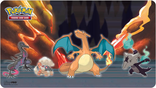 Pokemon Ultra Pro Scorching Summit Charizard Playmat (or Oversize Mousepad)