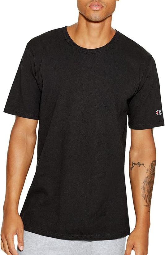 Champion GT19 Men's Heritage Short-Sleeve Cotton Heavyweight T-Shirt Black (Pick Size)
