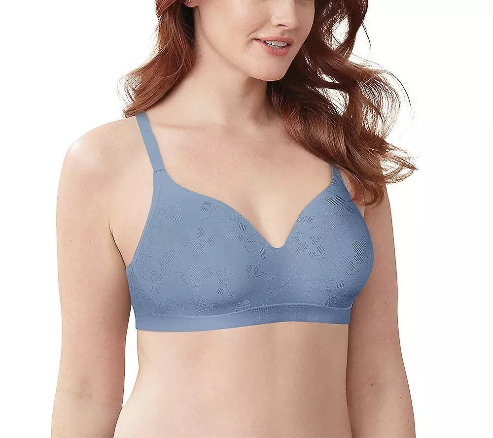 Bali Comfort Revolution T-Shirt Bra - Wirefree, Seamless, Thin Foam Cups, Fully Adjustable Straps, Style DF3643