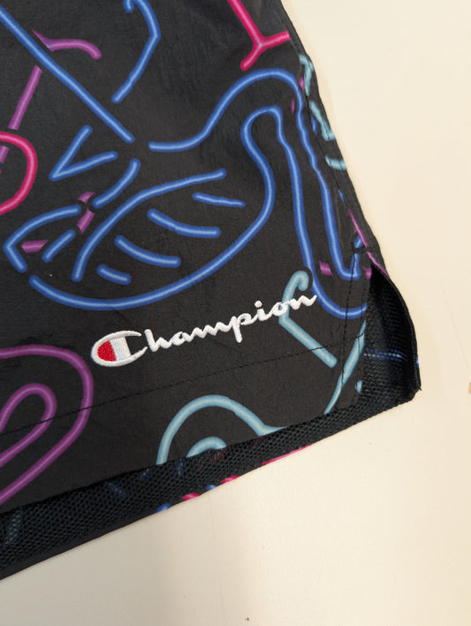 Champion Men's Swim Trunks Side & Back Pockets Flamingo Design (Pick Size)