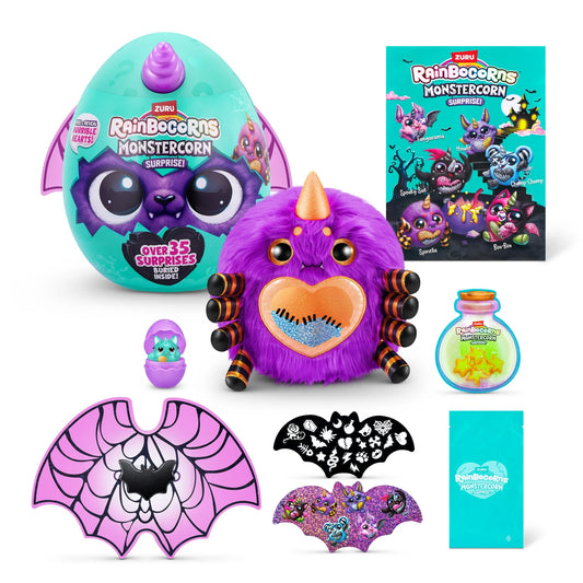 ZURU Rainbocorns Monstercorn Surprise 11 inch (Assorted Characters) Stuffed Animal Plush Toy