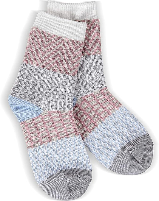 World's Softest MCGALW Mouse Creek Crew Socks Cloud (Youth Shoe Sizes: 11-13)