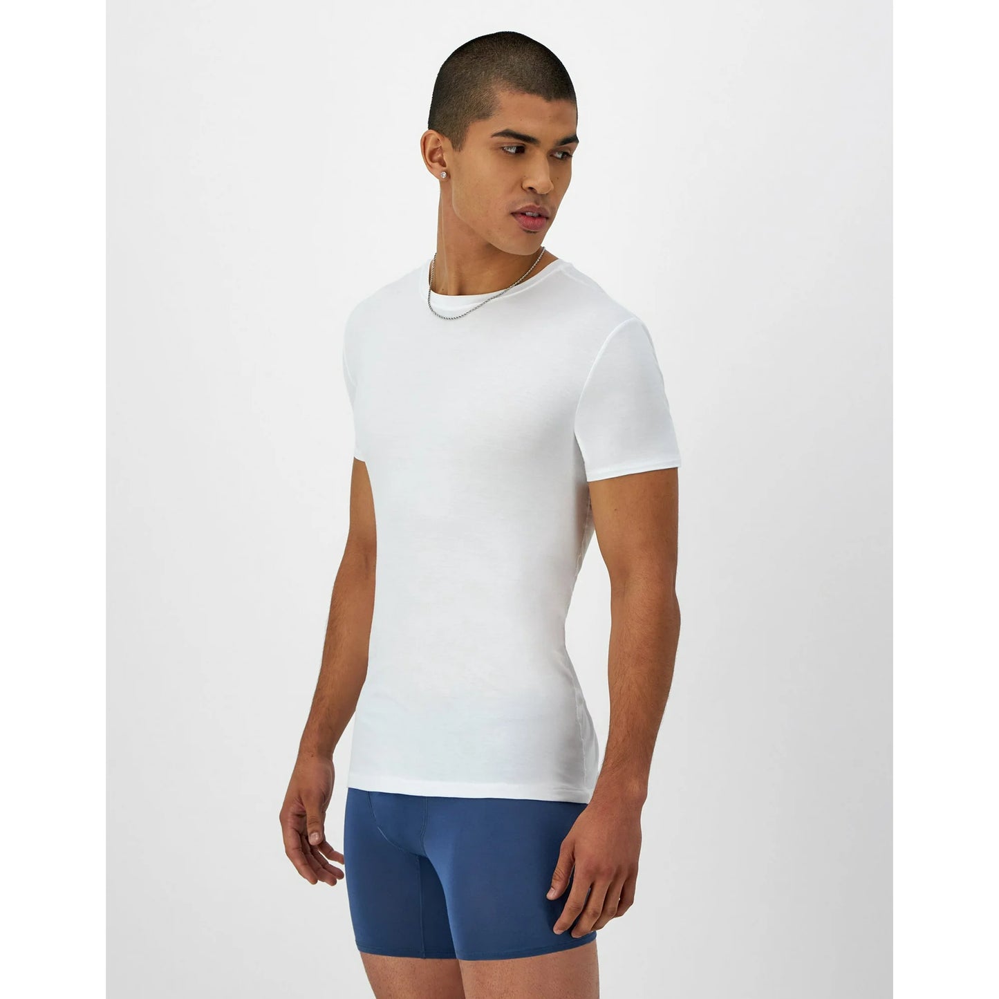 Hanes Originals Ultimate Men's SuperSoft Crewneck Undershirt White 2-Pack (Pick Size)