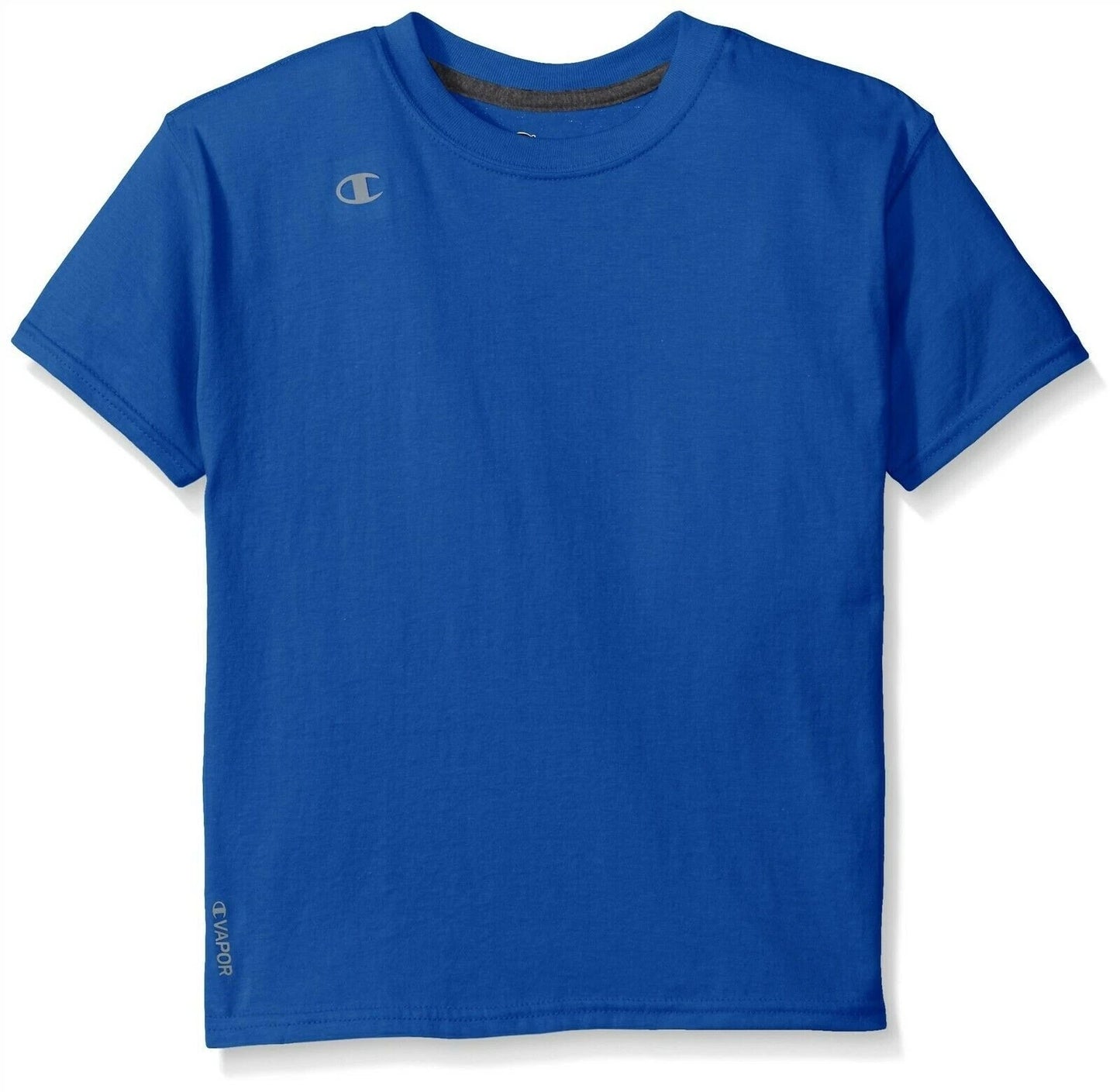 $3 Champion T385 Boys Boys Double Dry Cotton Short Sleeve Tee with UV Protection (Select Size & Color)