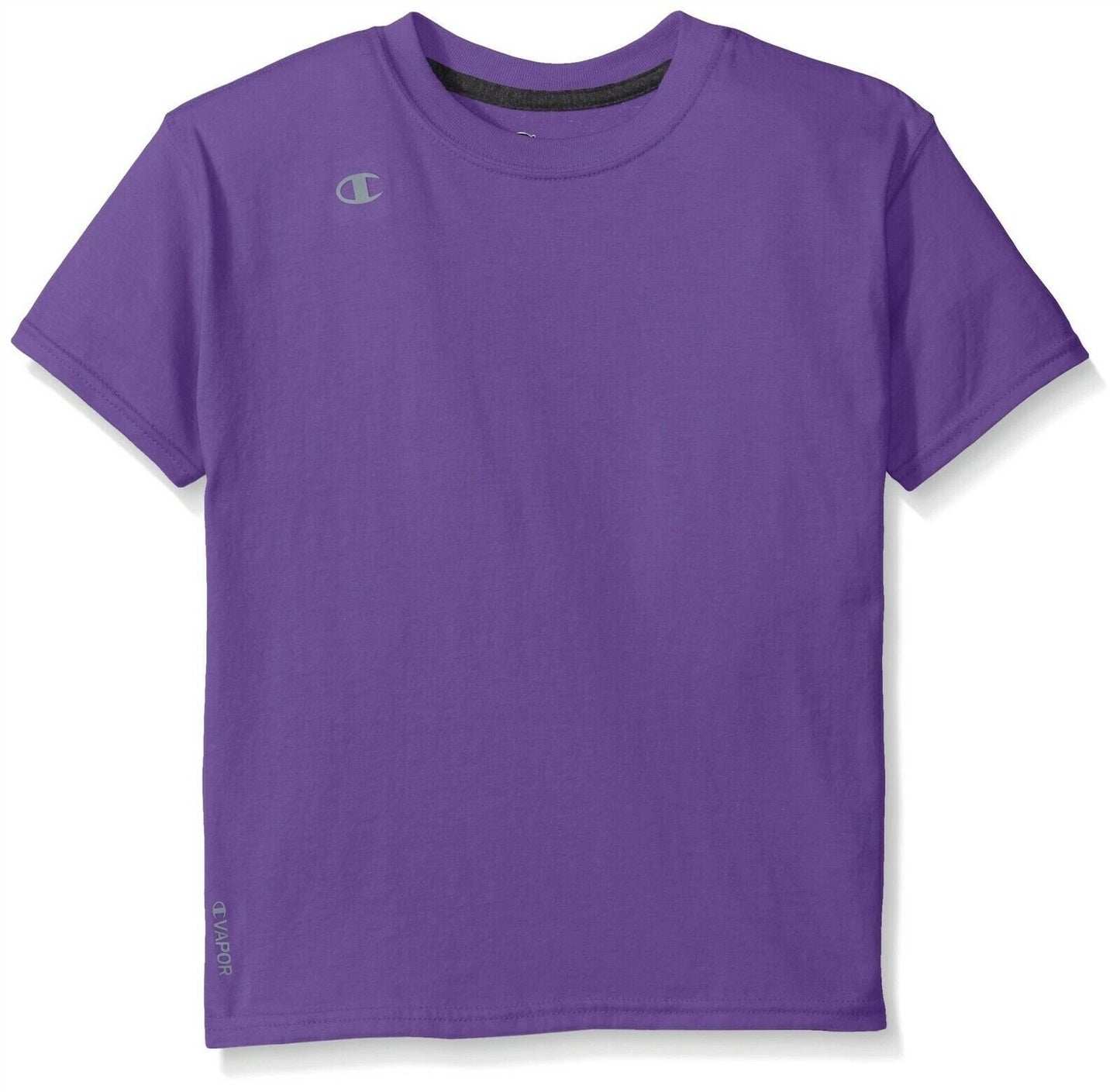 $3 Champion T385 Boys Boys Double Dry Cotton Short Sleeve Tee with UV Protection (Select Size & Color)