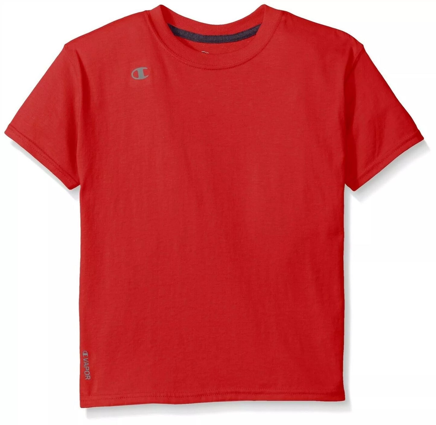 $3 Champion T385 Boys Boys Double Dry Cotton Short Sleeve Tee with UV Protection (Select Size & Color)