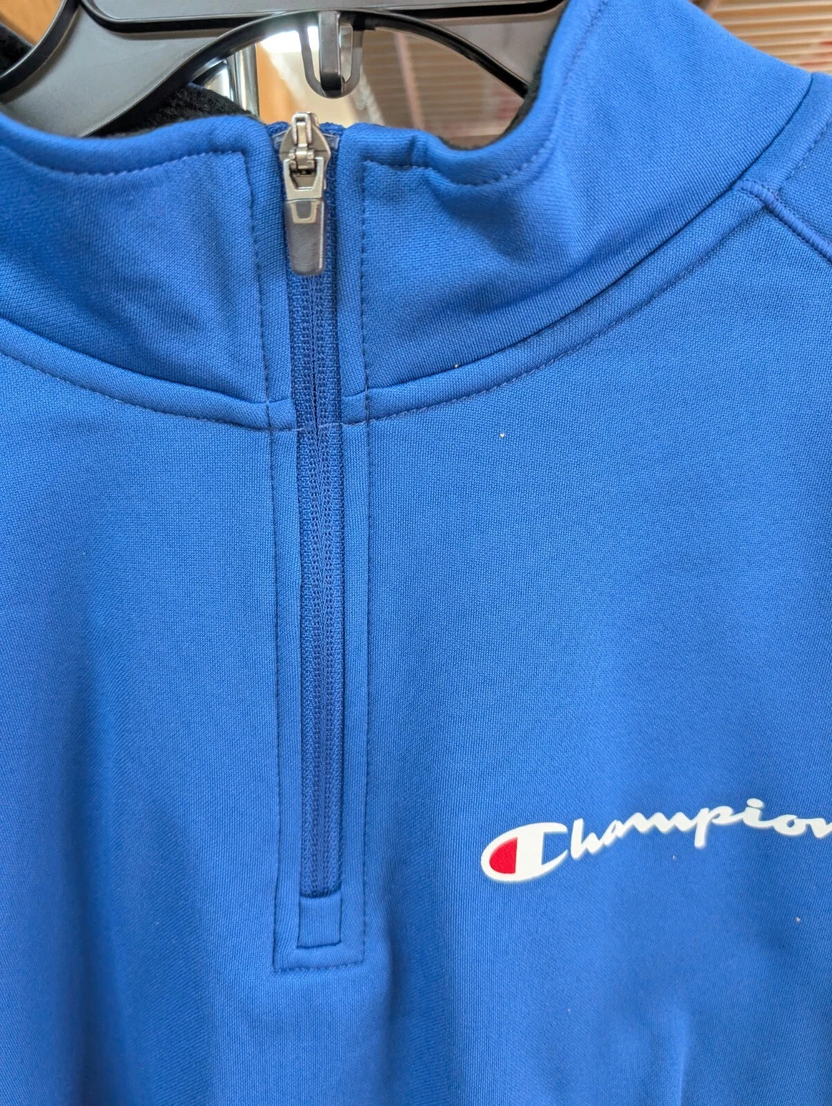 Champion S230 Men's Double Dry Colorblock 1/4 Zip Jacket Pullover Royal Blue (Only XL & 3XL Left)